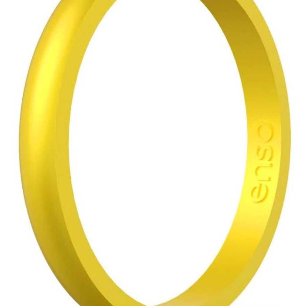 Elegant Silicone Birthstone Ring - Stackable & Sa… - image 1